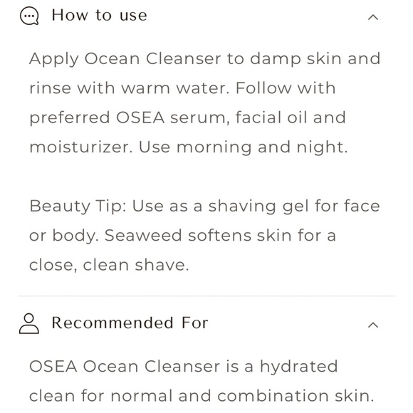 new OSEA ᯾ Algae Seaweed Ocean Cleanser ᯾ Deluxe Luxury Travel Size ᯾ Radiance - Picture 3 of 13